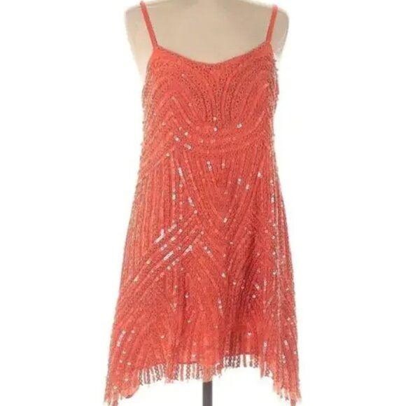 Free People Flapper Style Sequin Dress - Size XS/S - Picture 4 of 10
